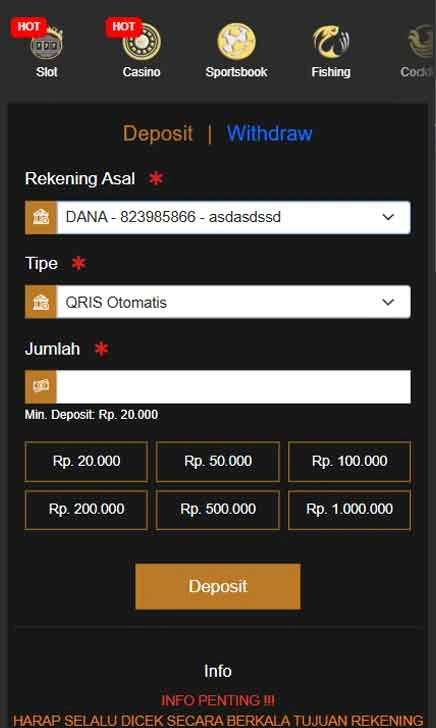 cara deposit Bigwin777 Gacor